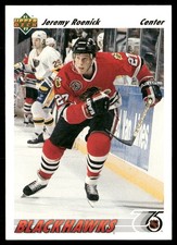 Jeremy Roenick 1991 Upper Deck French 166  Base LP