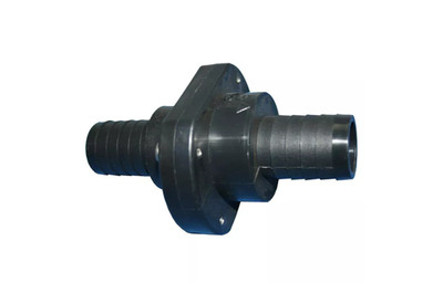 T-H Marine Double Barb Inline Scupper Check Valve - 1-1/8'' - Black - Yalz Store