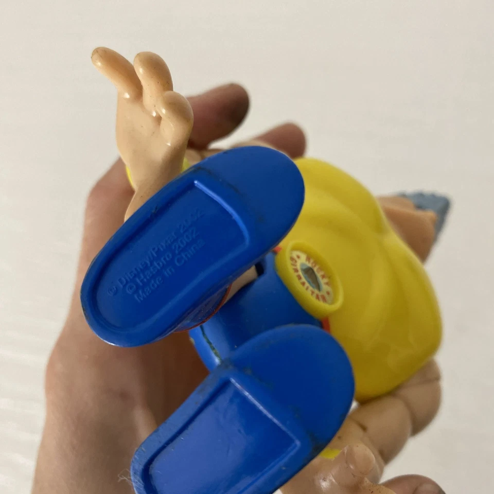 Figura Disney Pixar Toy Story Levantamiento de Pesas Rocky Gibraltar Rara De Colección 2002 Foto 3 de 3