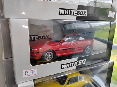 1/24 Boxed Model whitebox Wb124111 Toyota Celica GT Four In Red