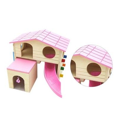 Kleintierhaus Hamster Zubehör Hamsterhausspielzeug Hamsterspielhaus