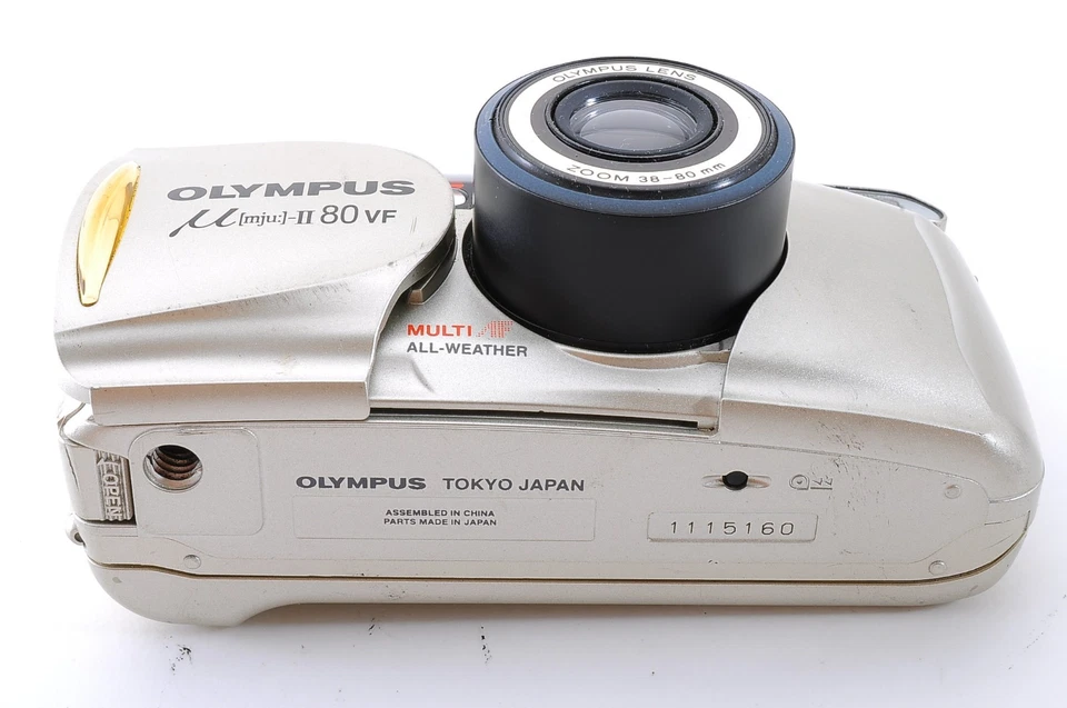 [Near MINT] Olympus μ mju II 80 VF panorama Point & Shoot 35mm Film JAPAN #5160 - Image 4 of 4