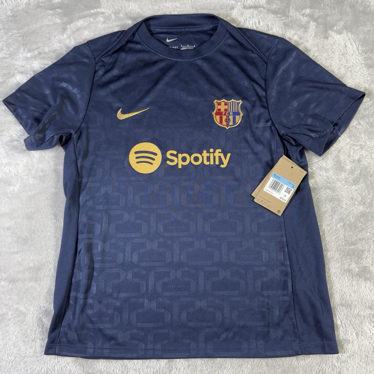 NIKE FC BARCELONA JERSEY DRI-FIT FN9730-411 WOMEN'S SIZE M | eBay