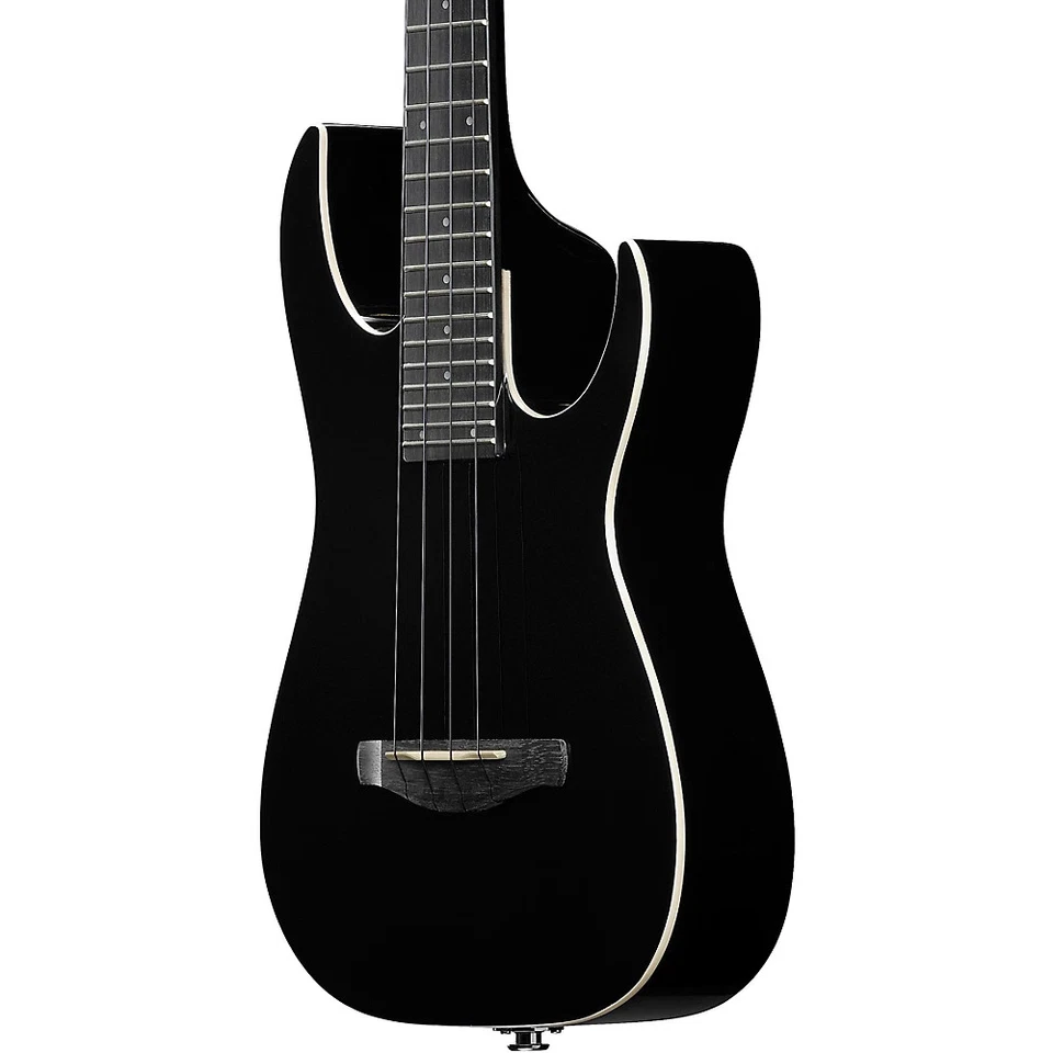 Ukelele eléctrico acústico Ibanez URGT100 RG abeto tenor-Okoume negro Foto 4 de 4