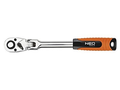 08-519 Ratsche 1/2'' mit Gelenk,mit Umschalter 285mm Zähne: 72 NEO TOOLS