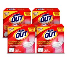 Automatic Toilet Bowl Cleaner Tablets - Remove Rust Hard Water Stains, 24