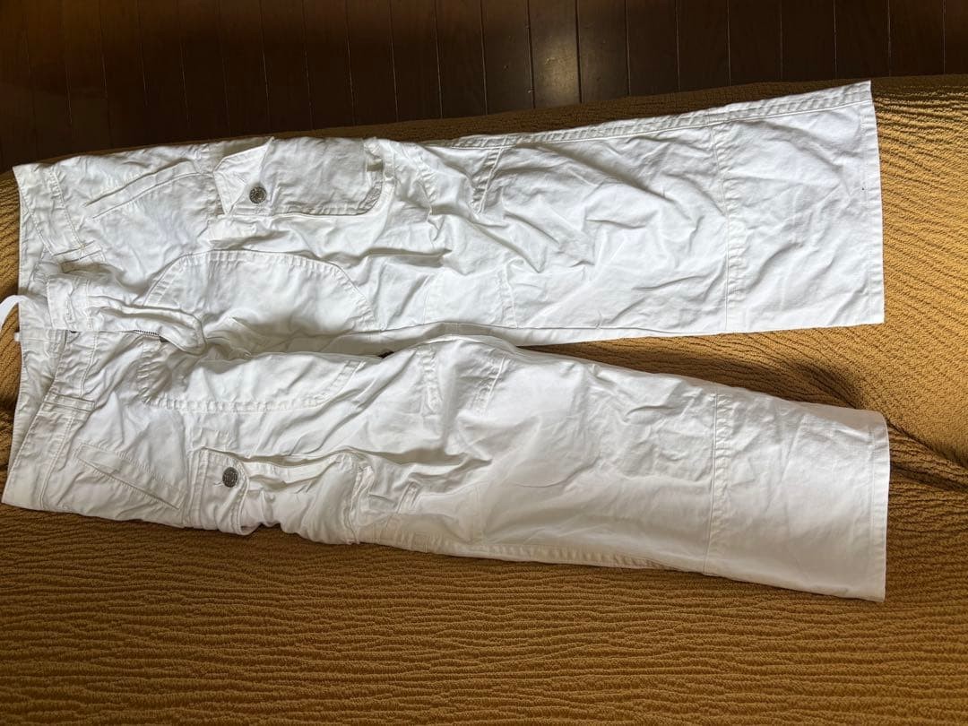 Dsquared 2D Squared White Cargo Pants Size 48 Limited Edition Popular item, rare image 3