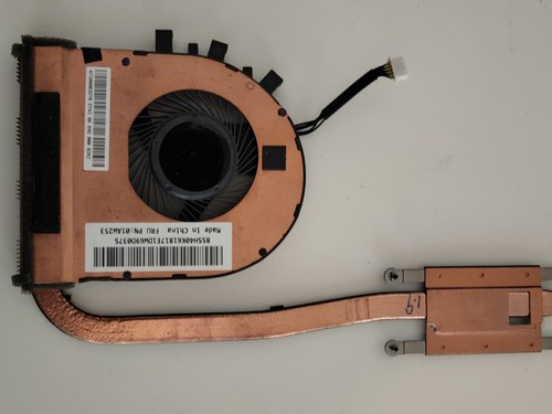 Lenovo Original Kühler Ink. Lüfter CPU Für Lenovo ThinkPad L460/FRU PN:01AW253