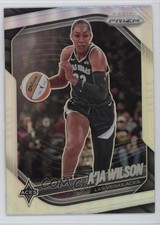 2025 Panini Prizm WNBA Silver Prizm A'ja Wilson #76 5b1