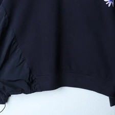 W XS Jusy Judy Navy Raglan Sweatshirt Y2K Style Official