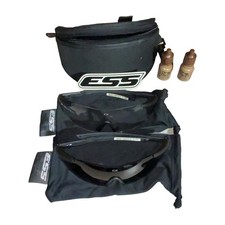 ESS ICE 2 Ballistic Eyeshield Kit Shooting Safety Glasses Lot 2 Sets Used