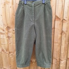 Glengarock Scotland Shooting Breeks Plus Fours Green UK16 28" Waist 19" Leg