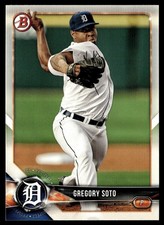 2018 Bowman Draft Gregory Soto Detroit Tigers #BD-53
