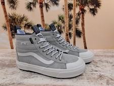 VANS Sk8 Hi MTE All Weather Hiking Trail Outdoor Shoes Gray Men's Size 8 NEW