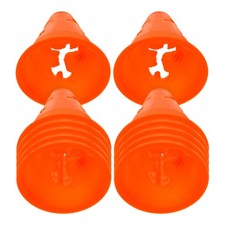 12 Pcs Sport Training Cone Flat Cones Sports for Drills Skating Mini