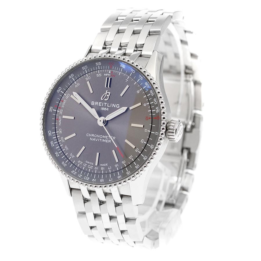 BREITLING NAVITIMER AUTOMATIC 36 A17327 SS Grey D… - image 1