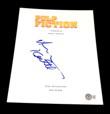 HARVEY KEITEL SIGNED AUTOGRAPH MOVIE SCRIPT PULP FICTION BECKETT BAS AUTO D