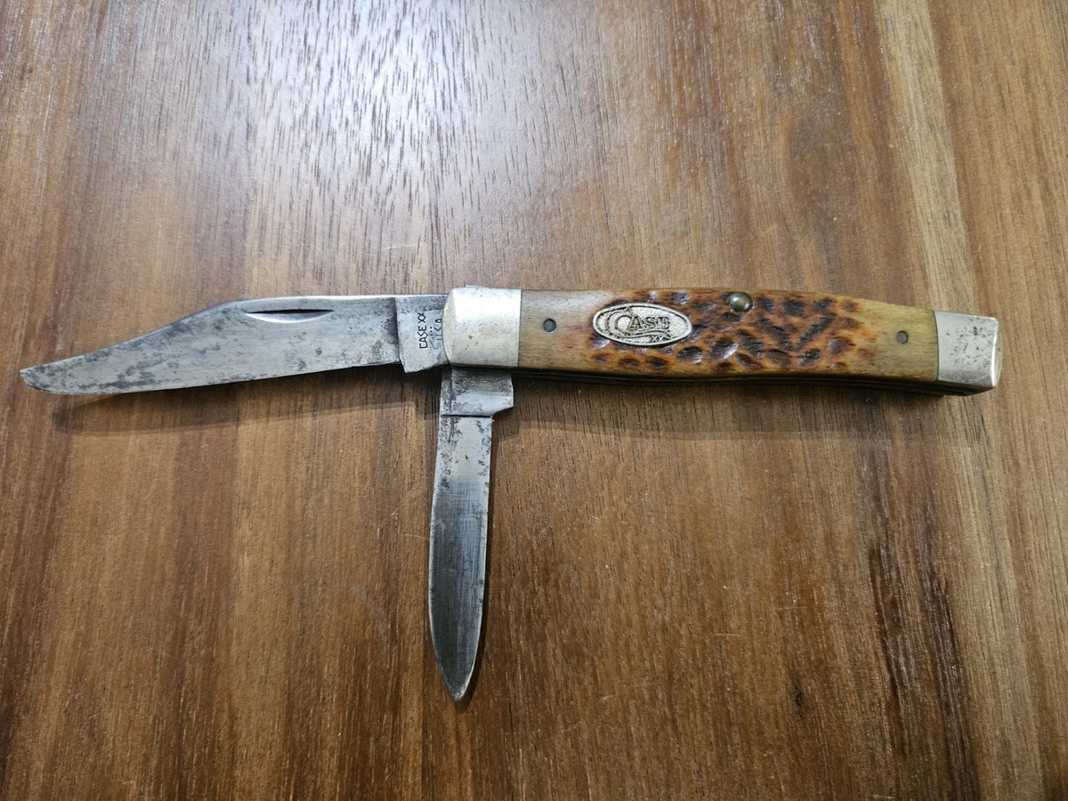 Vintage Case XX 6292 Red Bone 2 Blade Pocket Knife | eBay