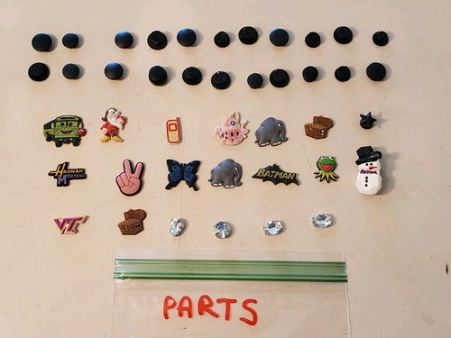 SET(42) KROKO Charms "TEILE" Schuh Jibbitz für Sandalen Cloggs. Passend für Erwachsene & Yout - Bild 1 von 4