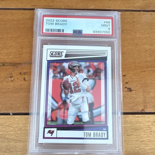 Panini 2022 Score Tom Brady #68 PSA 9 Base Set Tampa Bay Buccaneers Football