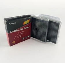 Puroma TCF285 Cabin Air Filter 2 Pack Activated Carbon Toyota Lexus Scion thumbnail 1