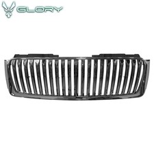 Fits 07-08 Chevy Tahoe Avalanche Suburban Vertical Style Chrome Front Grille