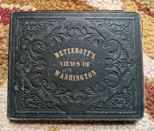 Metzerott's Views of Washington, 19th Century Lithographic Cards, Rare