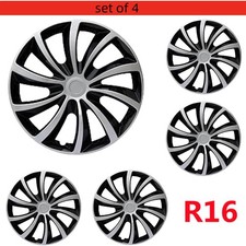4pc 16 Abs Material Tire Hub Caps For Protecting The Hub For Nissan Toyota Ford