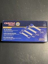 New Never used! Carlyle Tools Soft Jaw Chrome Vanadium Steel Wrench Set  # 71700