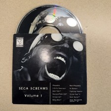 Sega Screams Volume 1 Not For Resale (Sega Saturn, Demo Disc) Disc w/ Sleeve
