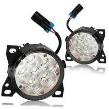 LED Fog Light Lamp Set Replacement for Kenworth T660 T680 () SET