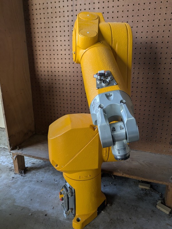 Stäubli RX60 L Industrial Robot Arm w/ CS7MB Control Box & Manuals