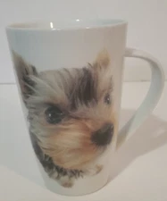 Hana Deka Club 2008 - Cute Yorkie -  14 ounce Tall Ceramic Coffee Mug - NICE!