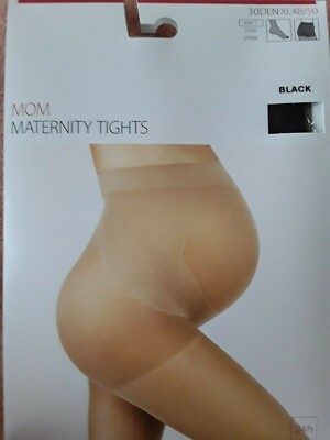 Lindex Schwangerschaftsstrumpfhose Größe XL 48/50 ''Vital 30'' schwarz 24h Comfort
