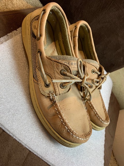 sperry top sider beige