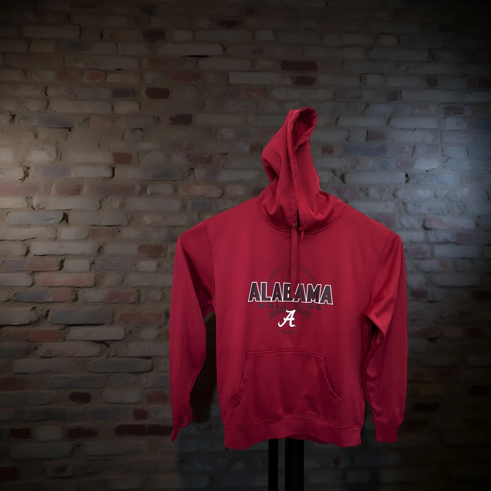VETEMENTS Felpa con cappuccio Champion Authentic Apparel Alabama Roll Tide taglia M 100% poli.