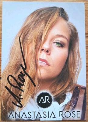 Anastasia Rose Orig Autogramm signiert Musik Schlager sexy - AK