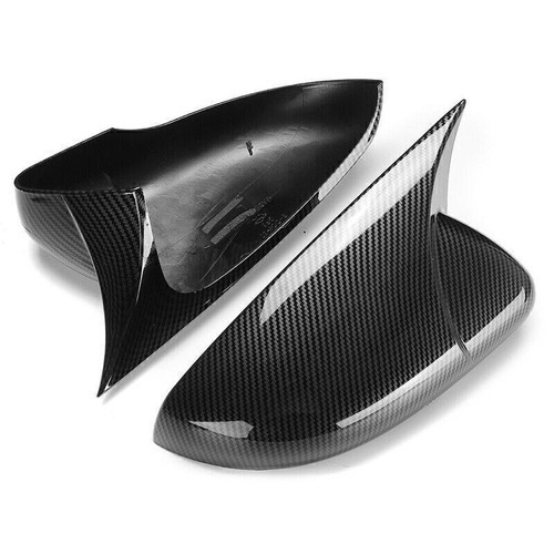 Carbon Fiber Car Side Mirror Cover Caps For Volkswagen VW Gti R20 VW Golf 6/MK6 - Picture 4 of 6