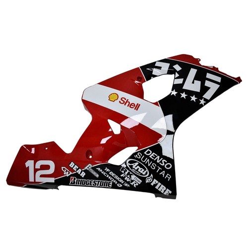 White Red Black ABS Fairing For Suzuki GSXR750 GSXR600 K4 2004 2005 04 Body Kit - Picture 4 of 5