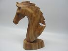 Carved Wooden Horse Head Z1910
