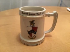 Vintage Cornell University Beer Stein  Coffee Mug Gold Accent 1952 Junior Week