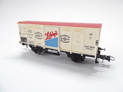 DRG Libby`s Güterwagen     Trix  H0 1:87 ohne OVP  Nem-Schacht # 1446