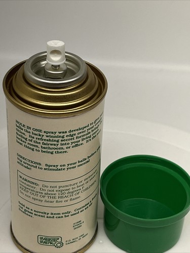 Vintage 1988 Golf Hole•In•One Spray Fresh Cut Grass Scent Weaver Werks 6.3oz. - Picture 9 of 12