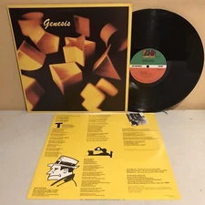 Genesis Self-titled LP 1983 Atlantic Records 80116-1 EX/EX