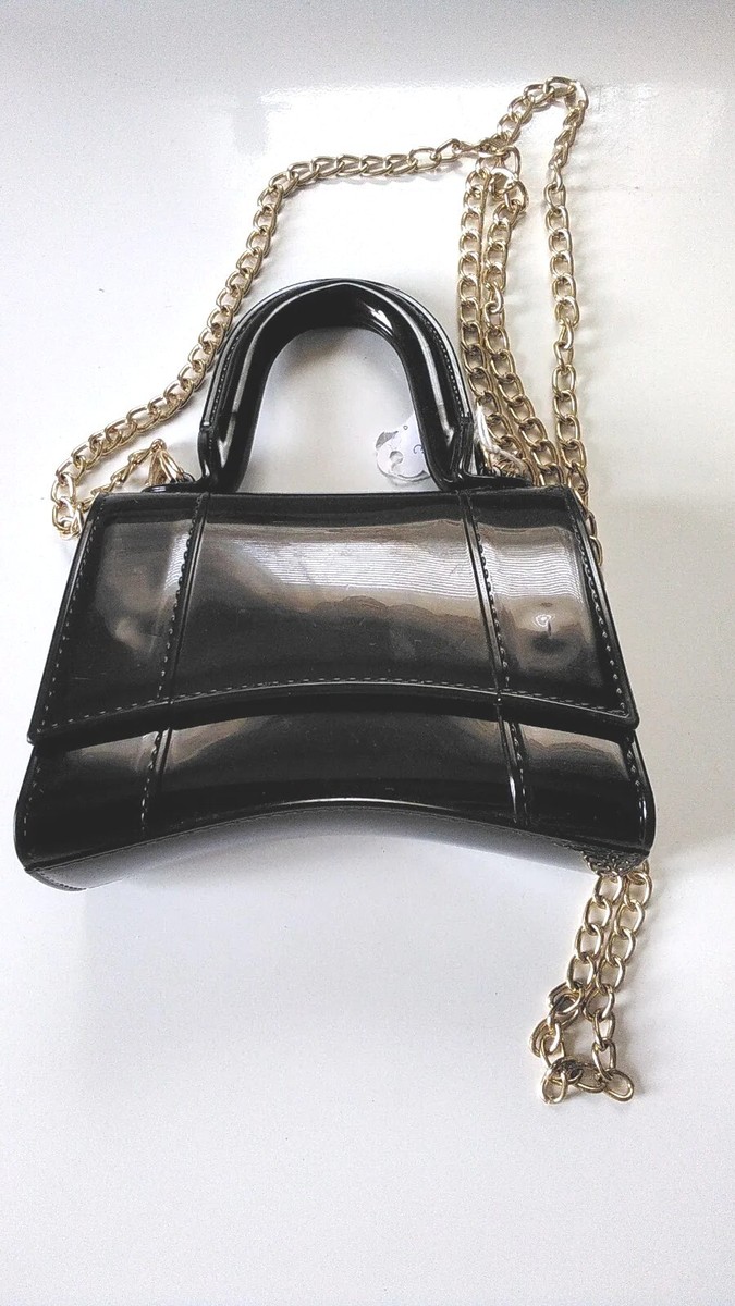 パティナ Noatd 8831628 Women's Mini Black PVC Thick Handle Purse Handbag | eBay