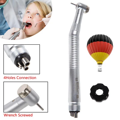 SANDENT NSK Style Manipolo dentale ad alta velocità a pulsante testa standard 4 fori DE