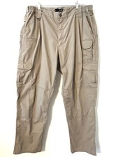 Pantalones tácticos 511 para hombre 40x32 color caqui tostado carga aire libre ropa de trabajo Ripstop