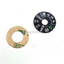 New For Nikon D7100 D7200 Top Cover Function Dial Mode Interface Cap  3M Tape