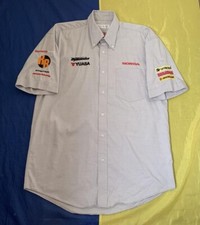 HONDA RACING TEAM VINTAGE MOTORSPORT SHIRT JERSEY KUSTOM KIT Sz.M