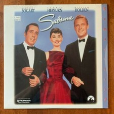 SABRINA Laserdisc Humphrey Bogart, Audrey Hepburn NEW AND SEALED